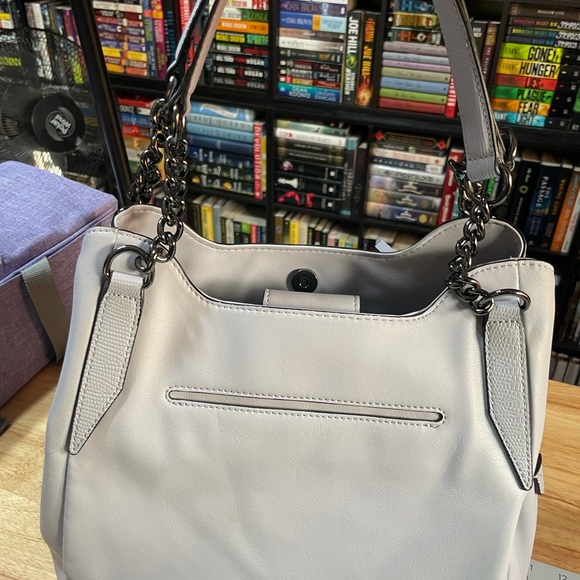 Vera Wang Gray Handbag - used only once - Picture 5 of 8